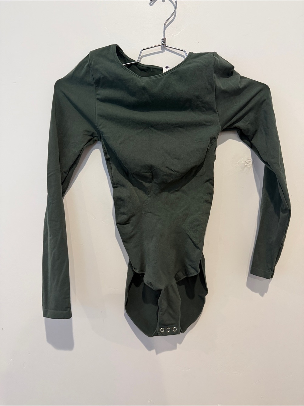 Yitty Lizzo Nearly Naked Long Sleeves Green Shapewear BodysuitWomen's Sz XL/XXL